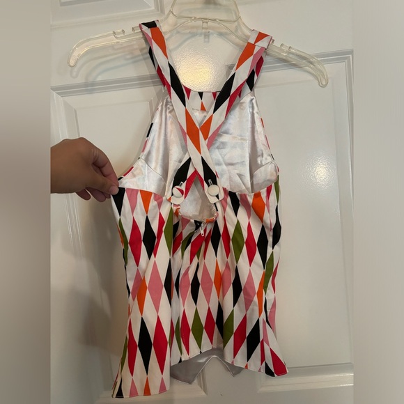 Pinup Couture Harley Quinn print top. Size medium - Picture 2 of 5